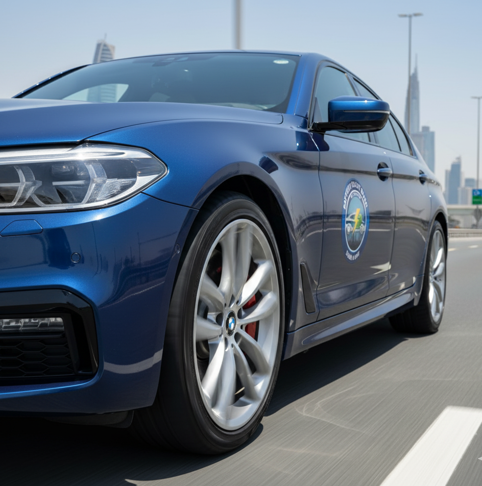 new tyres change for BMW 5 Series